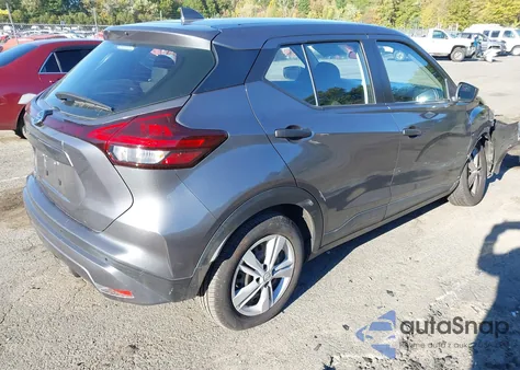 2021 Nissan Kicks S Xtronic Cvt из США, поврежденный, VIN 3N1CP5BV9ML535127
